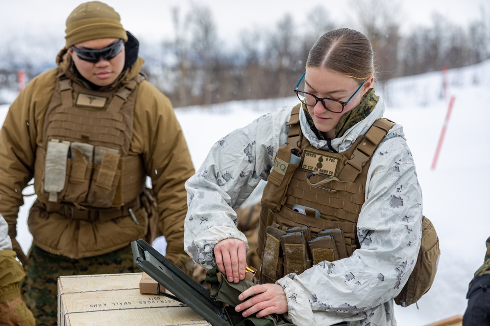 Combat Logistics Battalion 6 M249 Machine Gun Range