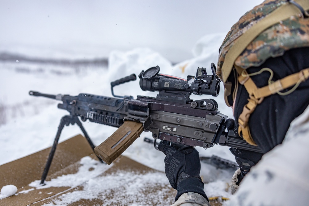 Combat Logistics Battalion 6 M249 Machine Gun Range