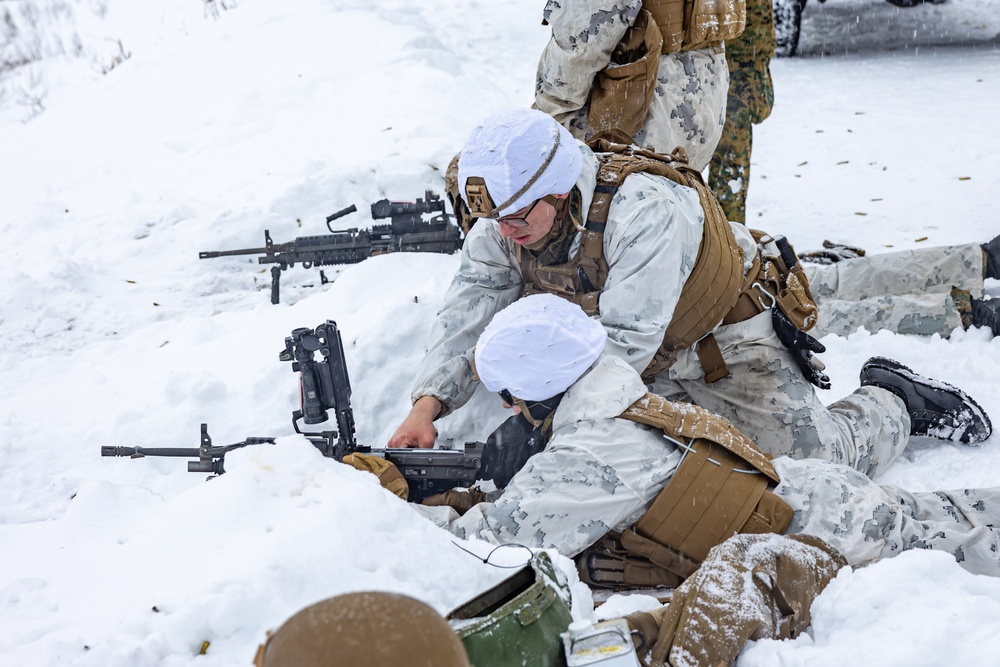 Combat Logistics Battalion 6 M249 Machine Gun Range