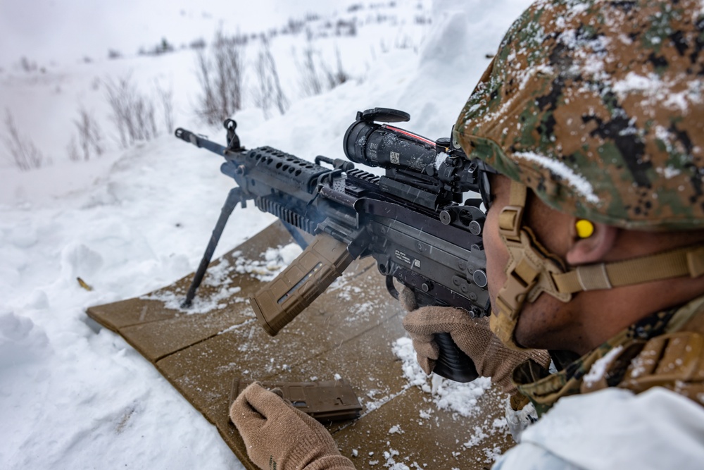 Combat Logistics Battalion 6 M249 Machine Gun Range