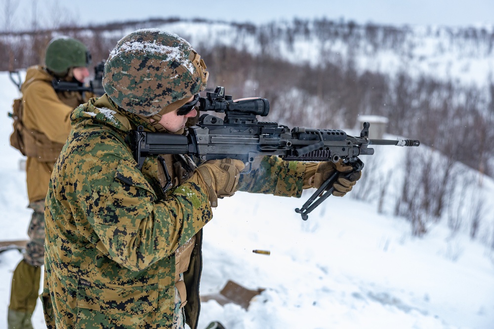 Combat Logistics Battalion 6 M249 Machine Gun Range