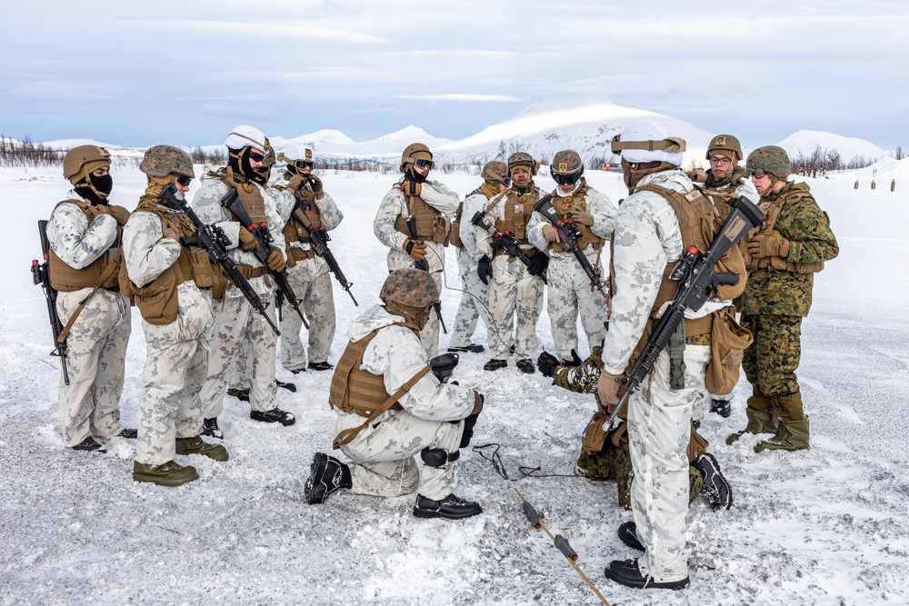 Combat Logistics Battalion 6 Conducts a Live Fire and Maneuver Range