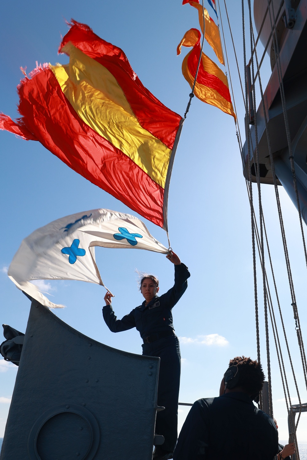 BAT ARG Holds Flag Raising Exercise