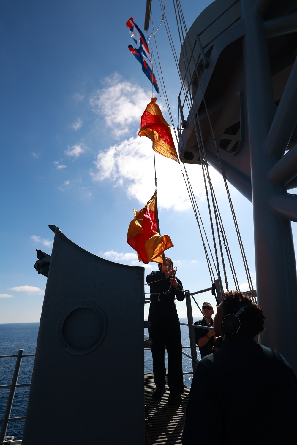 BAT ARG Holds Flag Raising Exercise