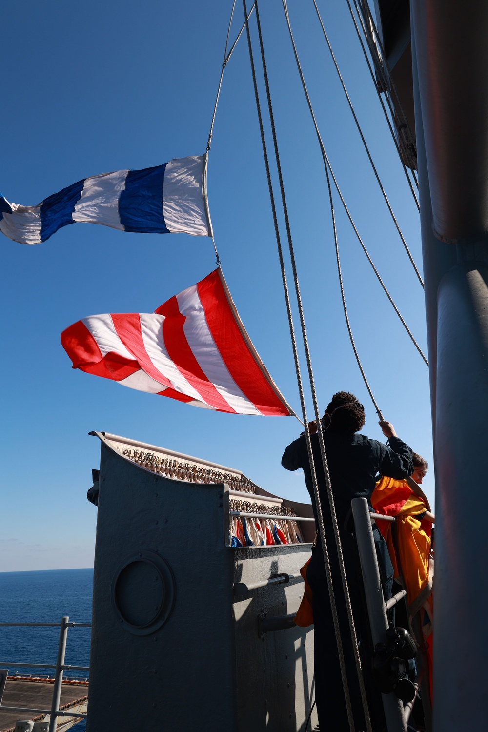 BAT ARG Holds Flag Raising Exercise