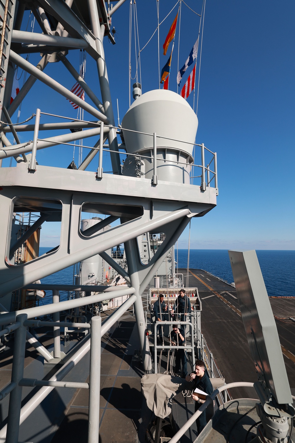 BAT ARG Hold Flag Raising Exercise