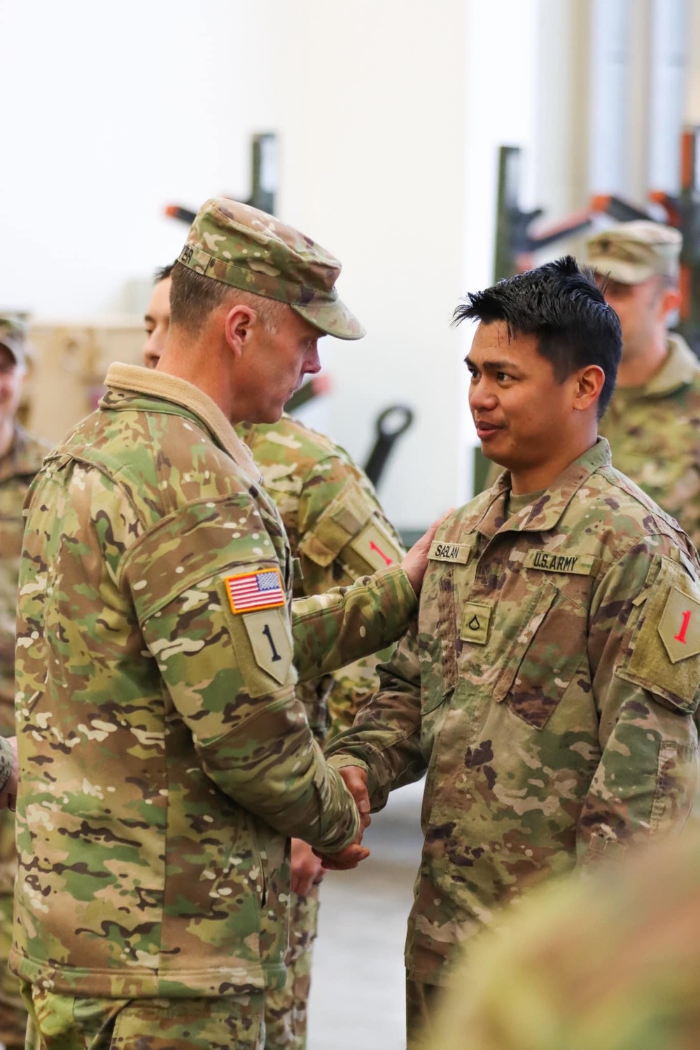 Commanding General of the 1st Infantry Division John V. Meyer III Powidz, Poland Battlefield Circulation