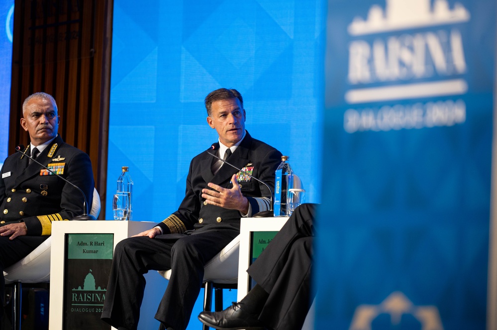 U.S. INDOPACOM Commander Attends Raisina Dialogue