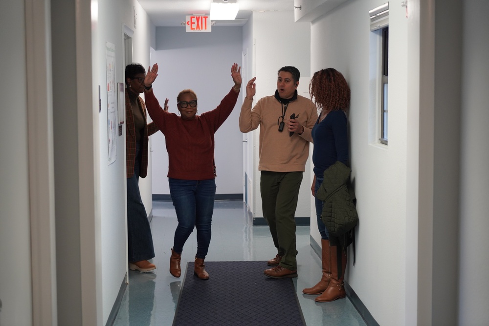 NWS Yorktown's Fleet &amp; Family Support Center participates in active shooter training