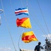 USS Carter Hall (LSD 50) Conducts Flag Raising Exercise, Feb. 24, 2024