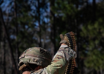 3rd Division Sustainment Brigade brushes up on their M240 weapon skills