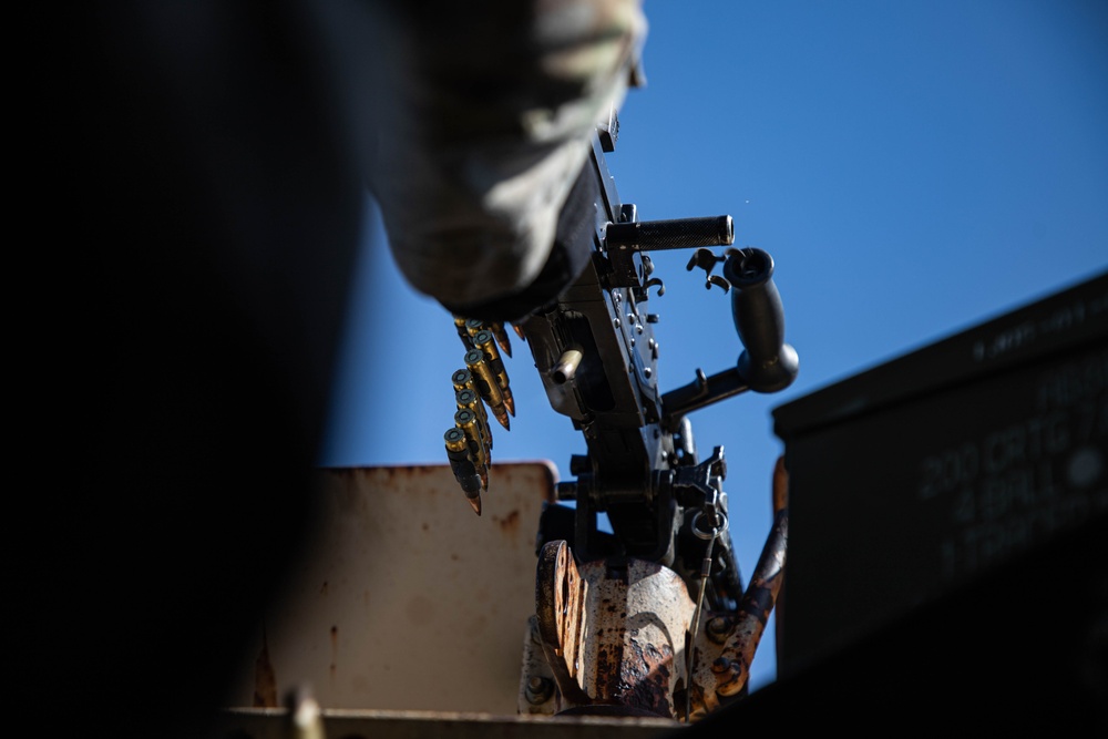 3rd Division Sustainment Brigade brushes up on their M240 weapon skills