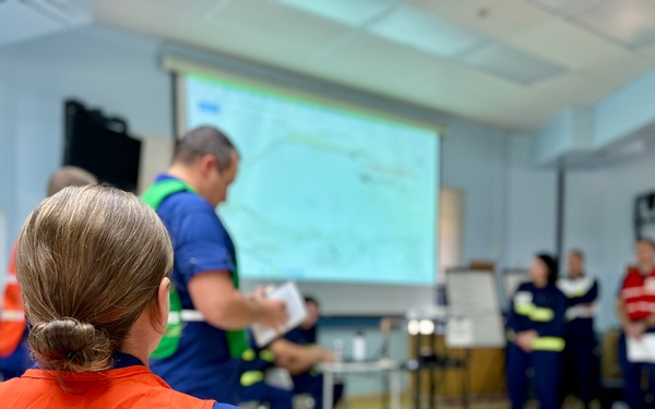 U.S. Coast Guard completes critical Incident Command System training in Guam