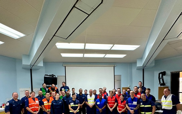 U.S. Coast Guard completes critical Incident Command System training in Guam