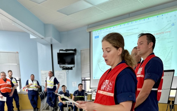 U.S. Coast Guard completes critical Incident Command System training in Guam