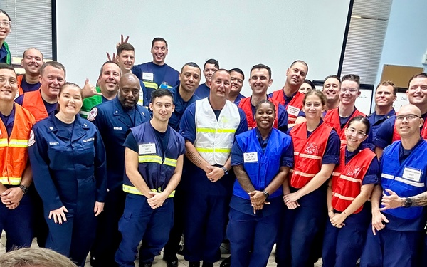 U.S. Coast Guard completes critical Incident Command System training in Guam