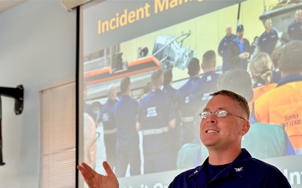 U.S. Coast Guard completes critical Incident Command System training in Guam