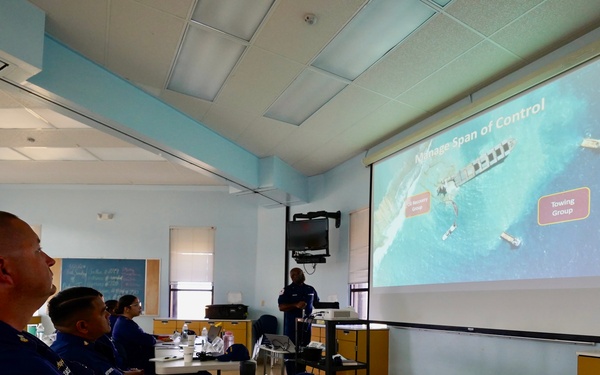 U.S. Coast Guard completes critical Incident Command System training in Guam