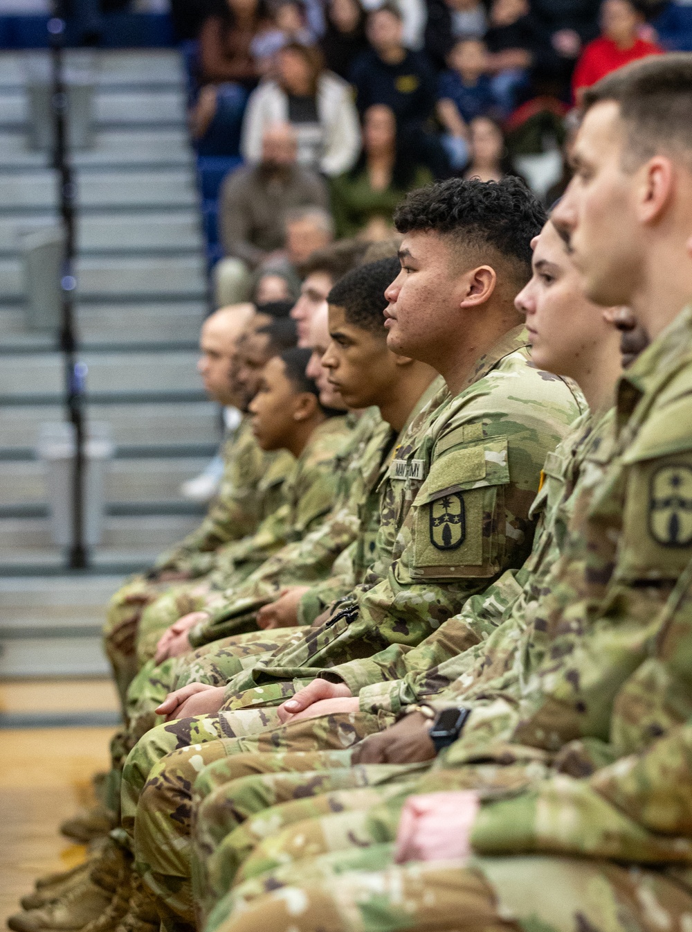 1483rd Transporation Company honored during pre-deployment ceremony