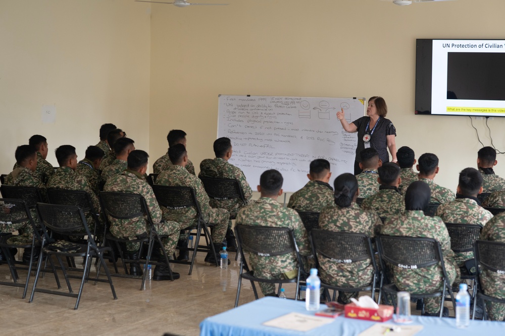 Shanti Prayas IV | IHL/IHR Class with Malaysian Armed Forces