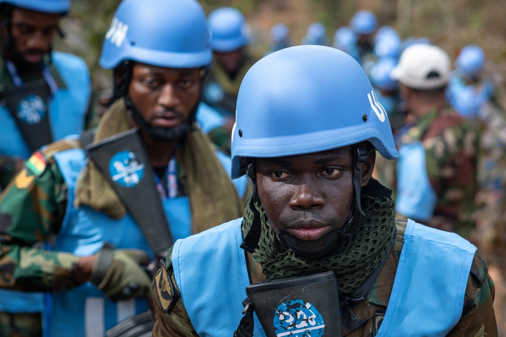 Shanti Prayas IV | Ghana Army Executes Cordon and Search Lane