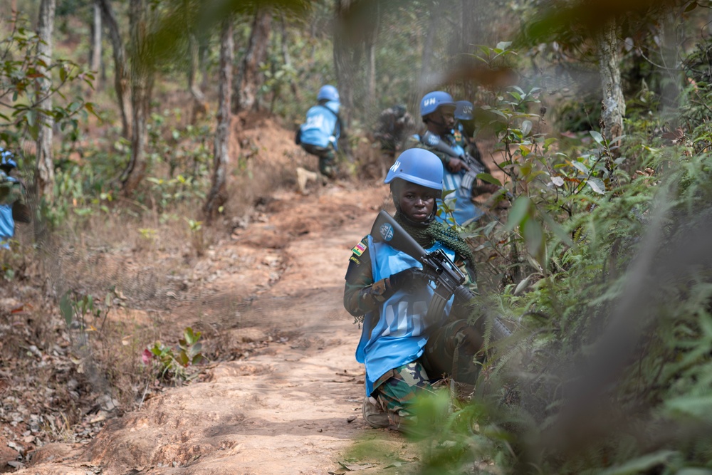 Shanti Prayas IV | Ghana Army Executes Cordon and Search Lane