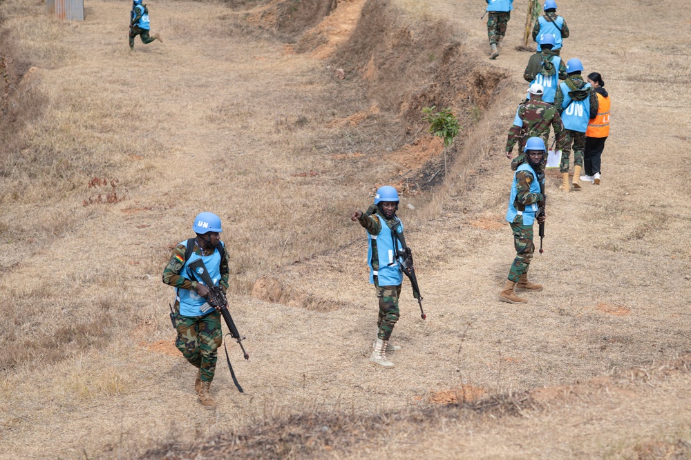 Shanti Prayas IV | Ghana Army Executes Cordon and Search Lane