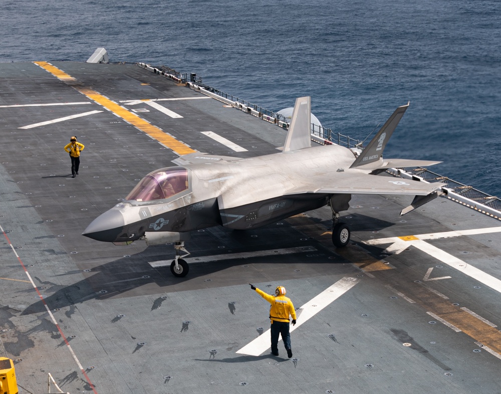 USS America Conducts Flight Operations