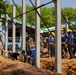 Exercise Cobra Gold 2024; U.S. Marines Fill Foundation Footers with Concrete