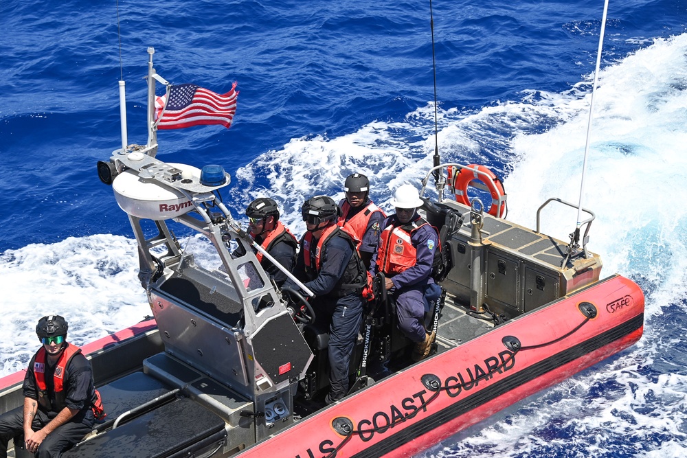 U.S. Coast Guard Cutter Harriet Lane, Vanuatu partner to conduct fishery boardings