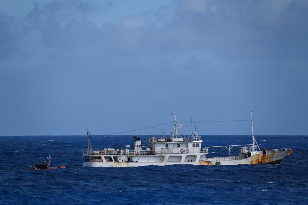 U.S. Coast Guard Cutter Harriet Lane, Vanuatu partner to conduct fishery boardings