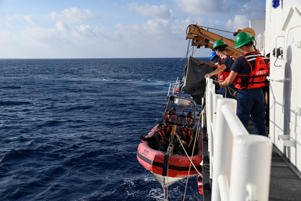 U.S. Coast Guard Cutter Harriet Lane, Vanuatu partner to conduct fishery boardings