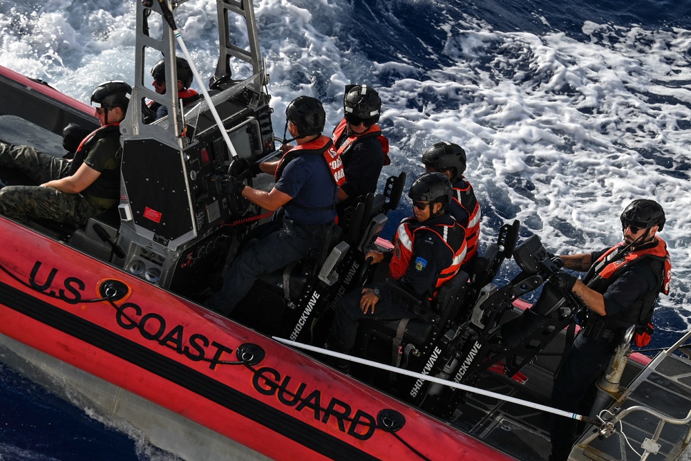 U.S. Coast Guard Cutter Harriet Lane, Vanuatu partner to conduct fishery boardings