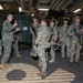 British Royal Marine Commandos tour USS Bataan