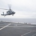 USS San Diego conducts flight operations while underway for NASA's Underway Recovery Test 11