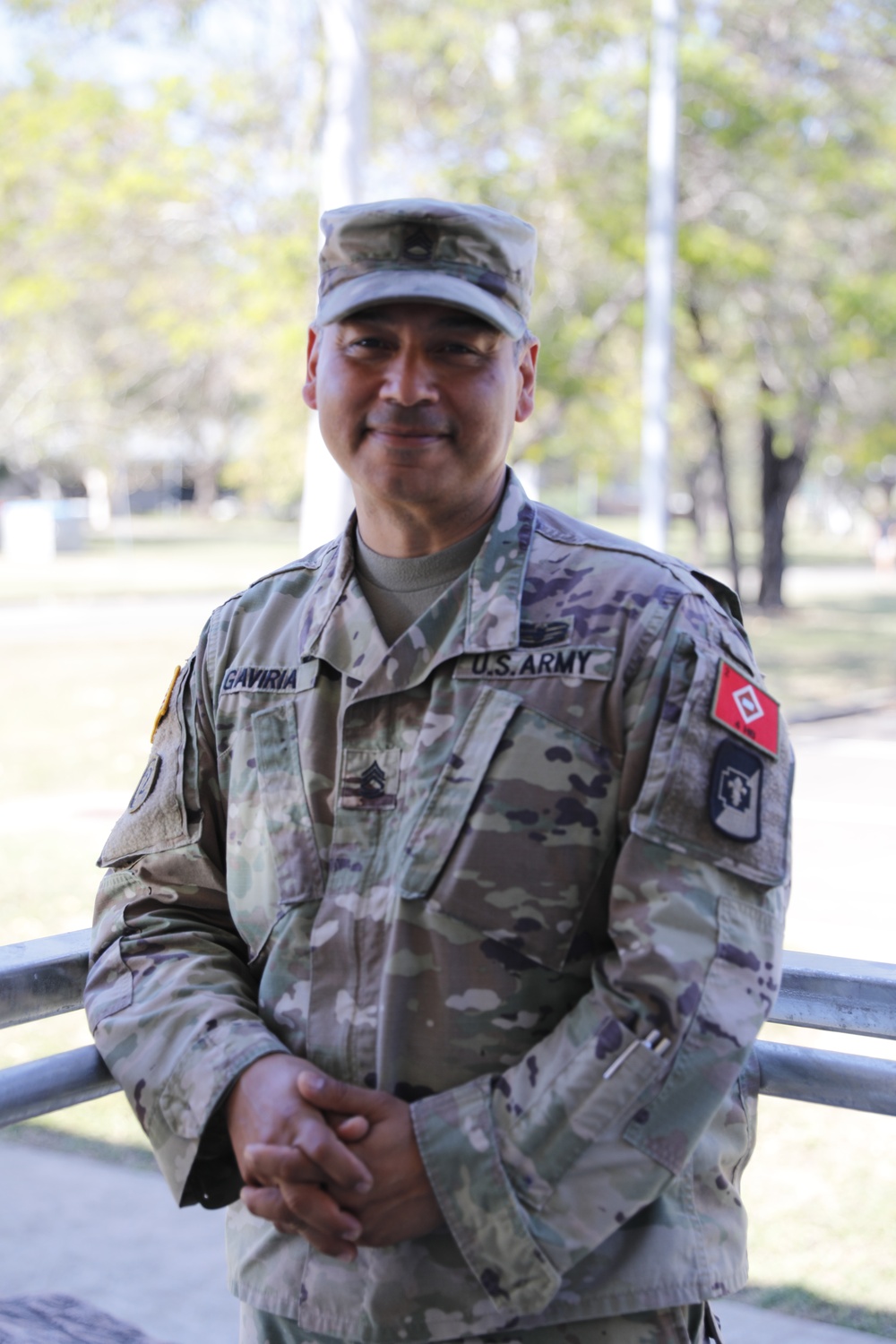 Sgt. First Class Gaviria Share’s How 20 Years of Service has Prepared Him for Talisman Sabre 23