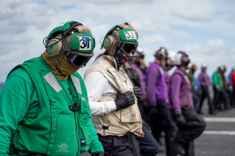 USS George Washington conducts mass casualty drill