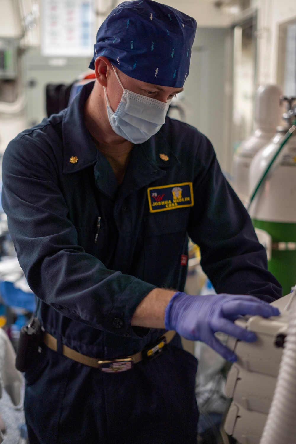 USS George Washington conducts mass casualty drill