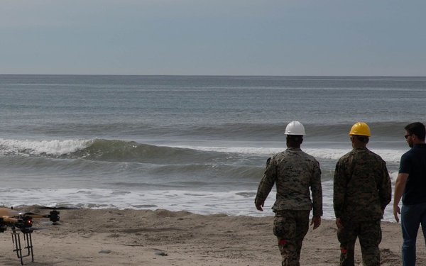 U.S. Marines, Army members conduct logistics experimentation during Project Convergence- Capstone 4