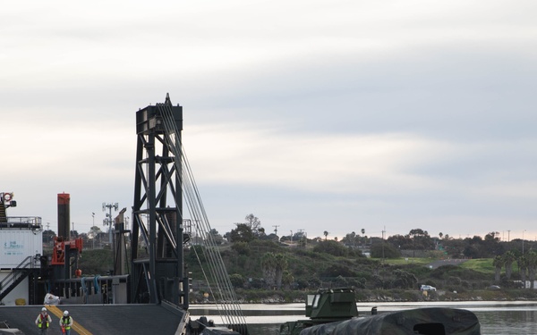 U.S. Marines, Army members conduct logistics experimentation during Project Convergence- Capstone 4