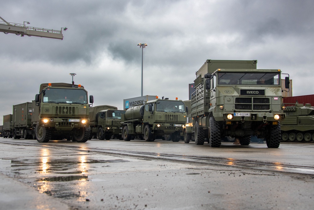 NATO's High Readiness Forces Are On The Move For Exercise Brilliant Jump