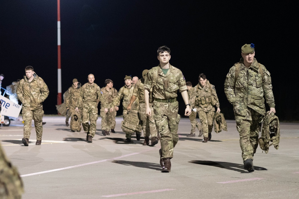 NATO's High Readiness Forces Are On The Move For Exercise Brilliant Jump
