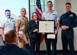 Breaking Ground: Coast Guard Student Receives 1st-Ever USNCC Associate Degree