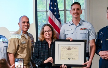Breaking Ground: Coast Guard Student Receives 1st-Ever USNCC Associate Degree