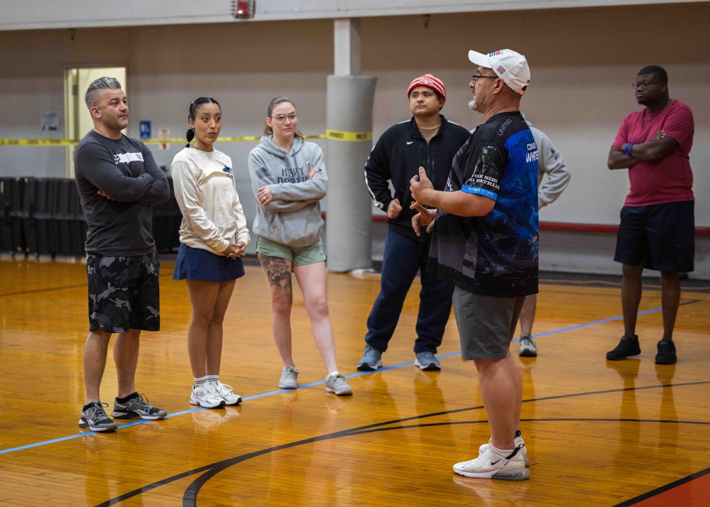 Navy Wounded Warrior Trials at JBPHH - Archery Practice