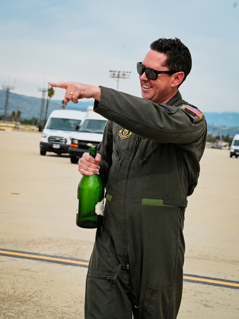 Lieutenant Colonel Doug Ferrette Fini Flight