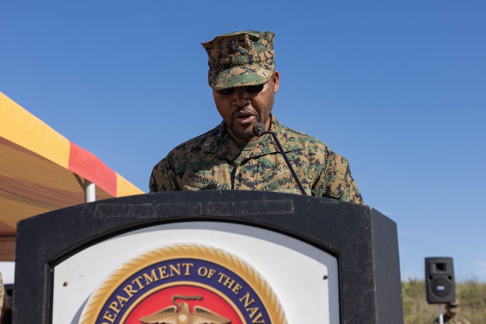 3rd Bn., 1st Marines holds relief, appointment ceremony