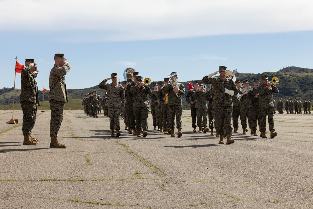 3rd Bn., 1st Marines holds relief, appointment ceremony