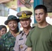 Cobra Gold 24; Assistant Director of Psychological Operations Division Public Relations Office Thai Army Colonel Sawit Thantranon Visits Bankhaocha-Angkromklong School