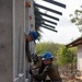 Cobra Gold 24; Marines With Marine Wing Support Squadron 174 lay bricks at the Bankhaocha-Angkromklong School